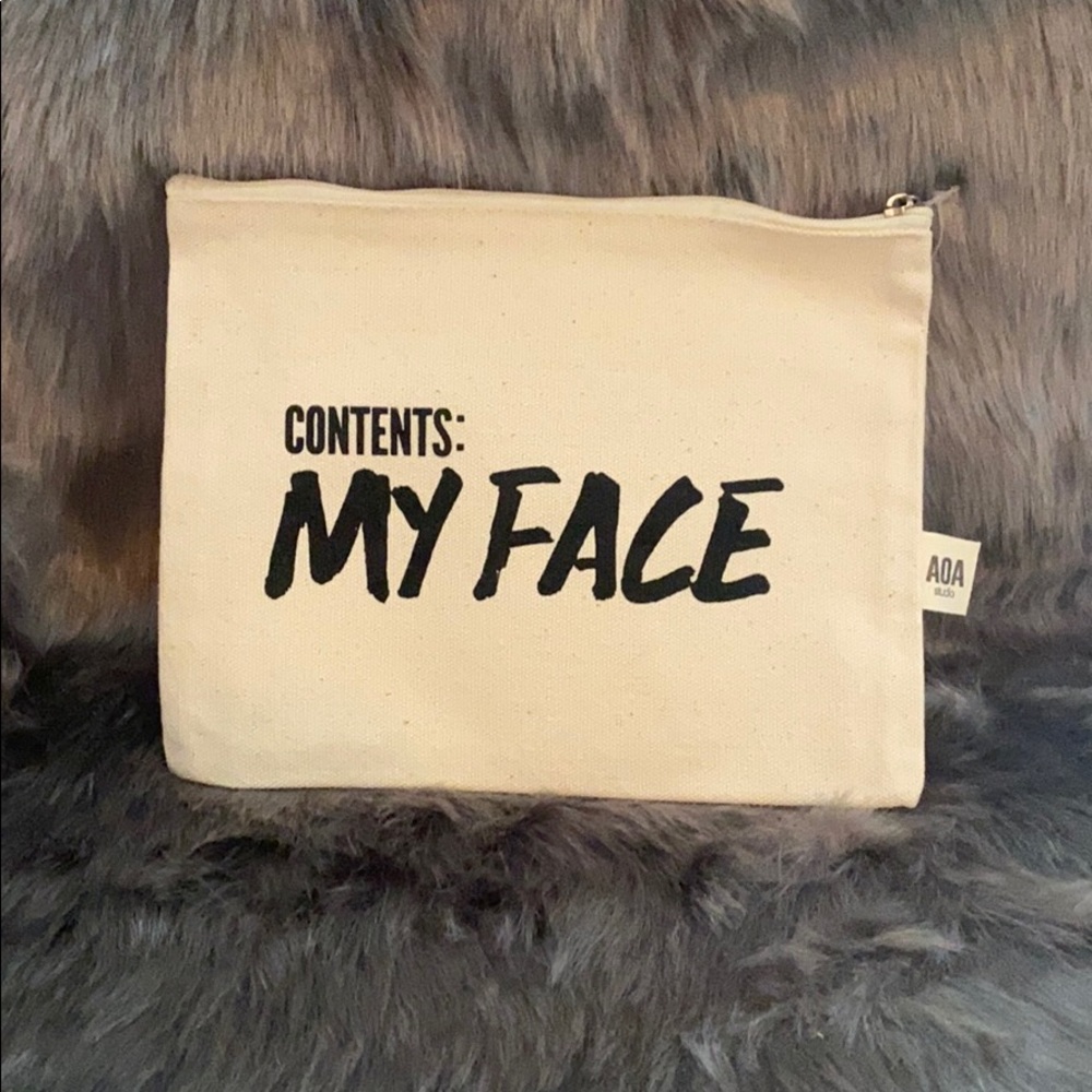 Contents: My Face Makeup Bag